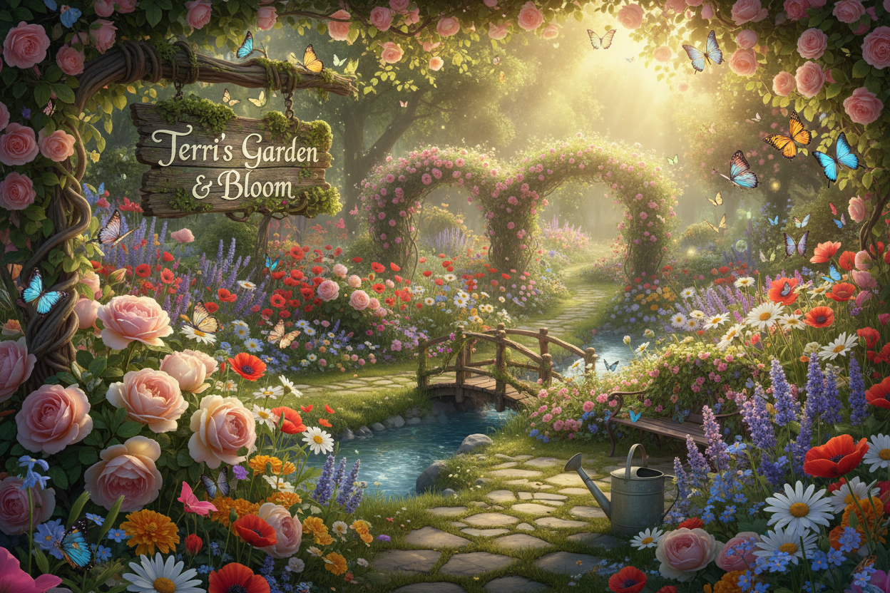 Terri's Garden & Bloom-Soft florals that bring the garden indoors.