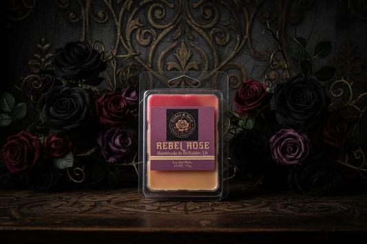 Rebel Rose – Midnight Rose Wax Melt | 2.5 oz Clamshell