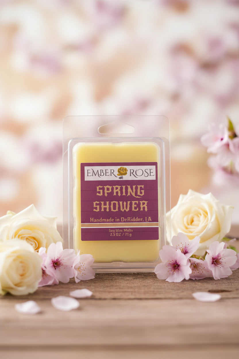 Spring Shower – Terri's Garden & Bloom Wax Melt | 2.5 oz Clamshell