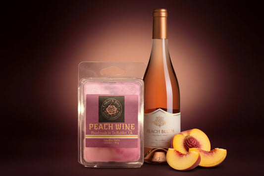 Peach Wine – Midnight Rose Wax Melt | 2.5 oz Clamshell