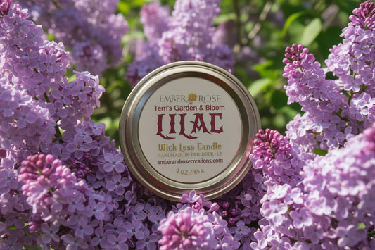 Lilac Wick Less Candle